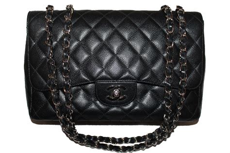 black leather chanel bag|authentic chanel black leather bag.